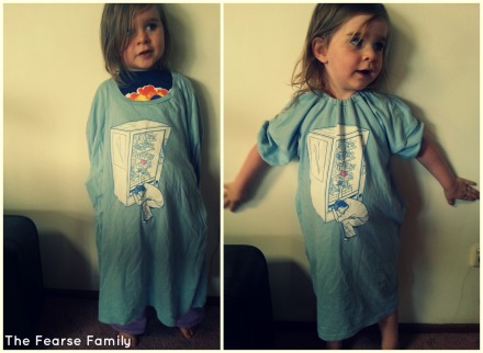 The Fearse Family: Zach Braff t-shirt upcycle. 